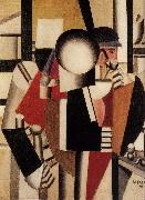 Fernard Leger Three Comrade oil painting